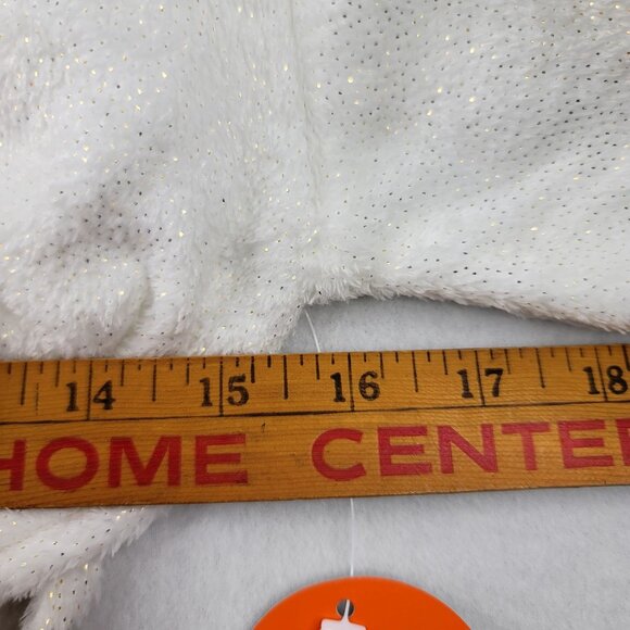 Wonder Nation Girls Hooded Sleep Robe Small 6-6X Cream Yarn Oeko-Tex Certified - Picture 10 of 12